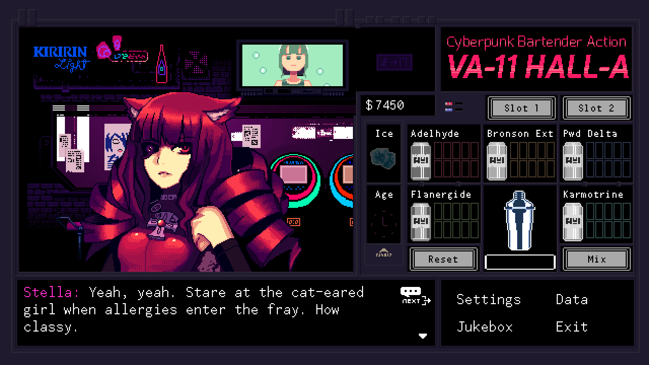 Image result for VA11-HALL-A